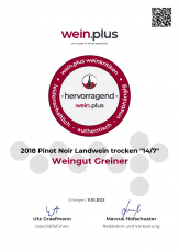 Marcus Hofschuster bewertet 2019er Spätburgunder HERVORRAGEND ****STERNE für das Weingut