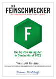 Der Feinschmecker 2022 ** GREINER one of the 500 best wineries in Germany