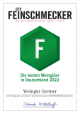 Der Feinschmecker 2022 ** GREINER eines der 500 besten Weingüter in Deutschland