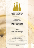 89 Punkte bei Meinigers Deutscher Sektpreis 2022 - Vergesst Champagner