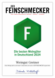 Der Feinschmecker 2024 *** GREINER one of the 500 best wineries in Germany - third F